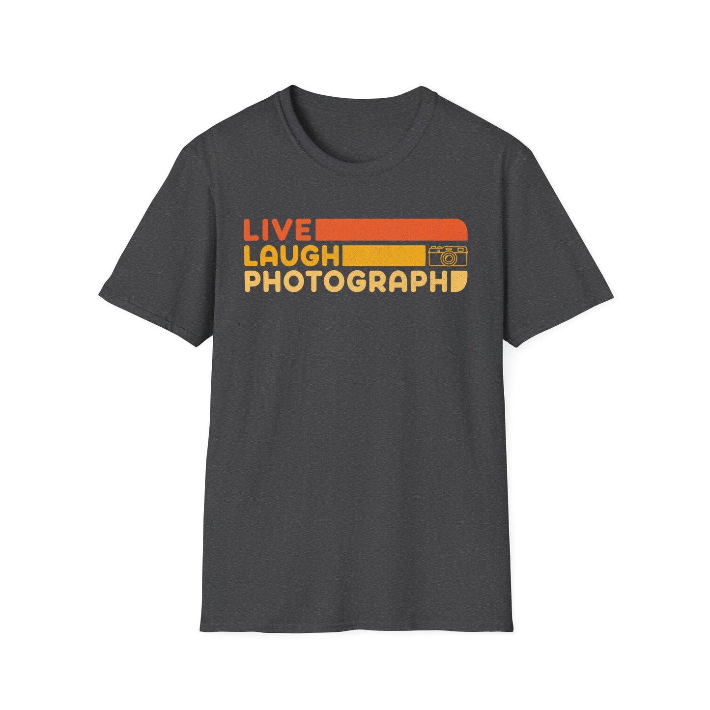 Live Laugh Photograph T-Shirt