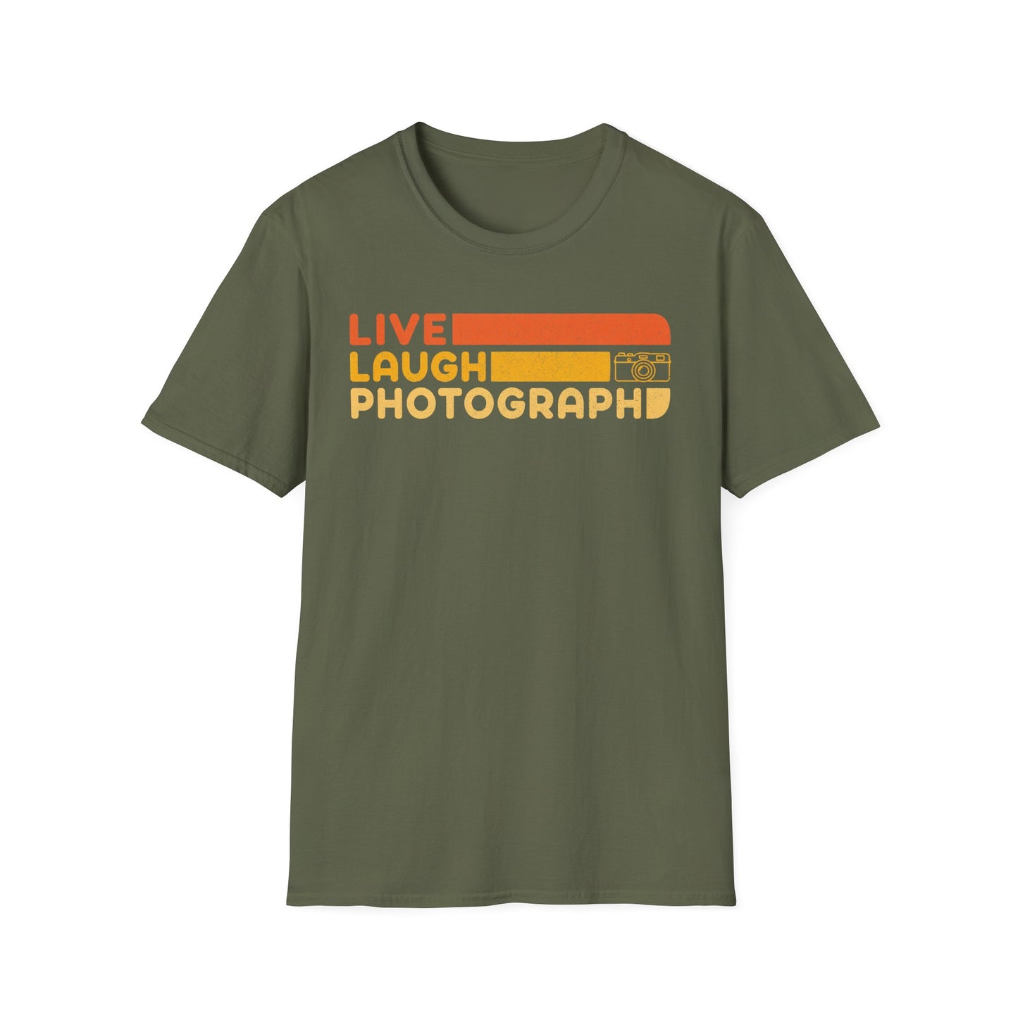 Live Laugh Photograph T-Shirt