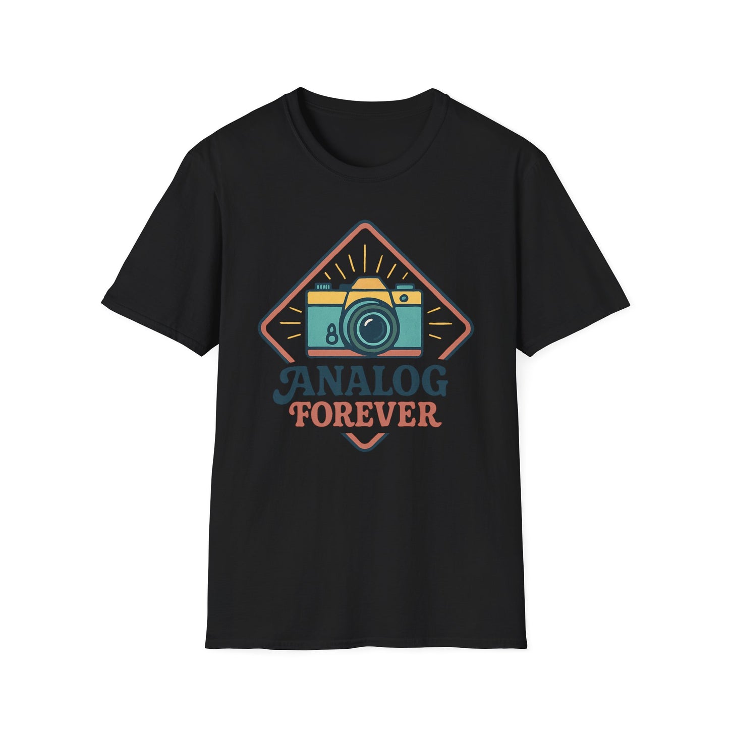 Analog Forever Camera T-Shirt