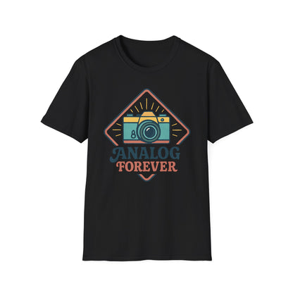 Analog Forever Camera T-Shirt