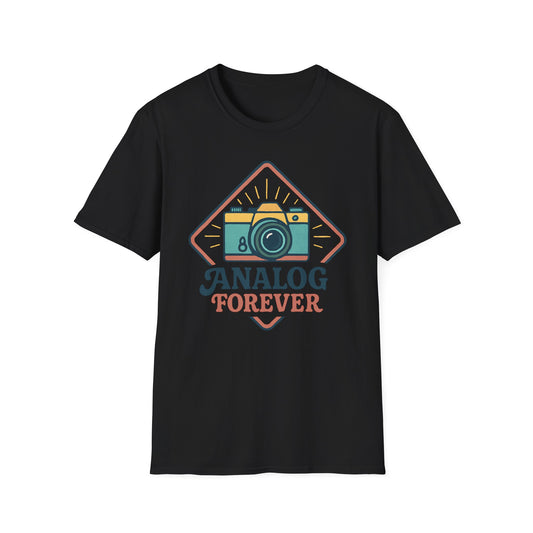 Analog Forever Camera T-Shirt