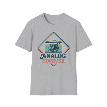 Analog Forever Camera T-Shirt