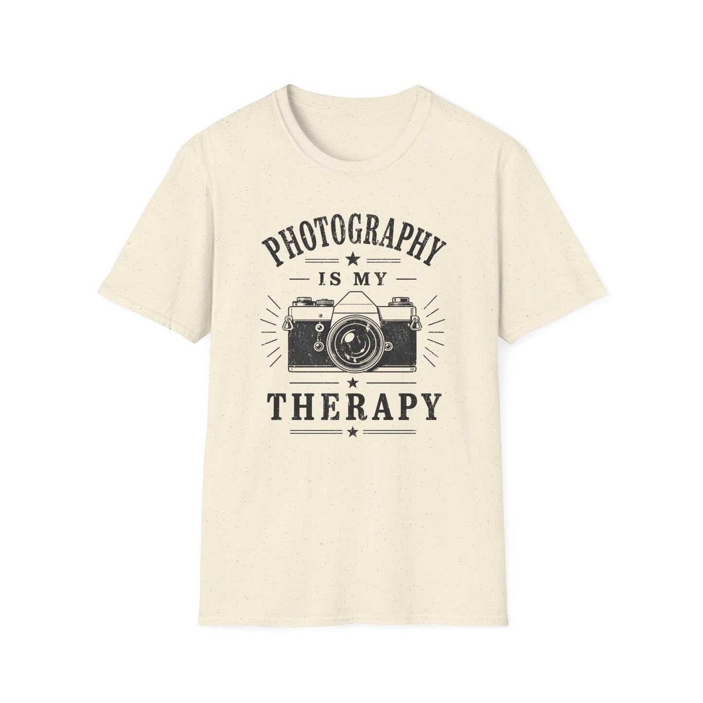 Photography Is My Therapy Camera T-Shirt
