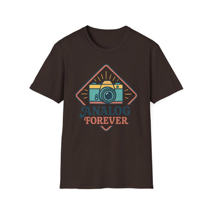 Analog Forever Camera T-Shirt