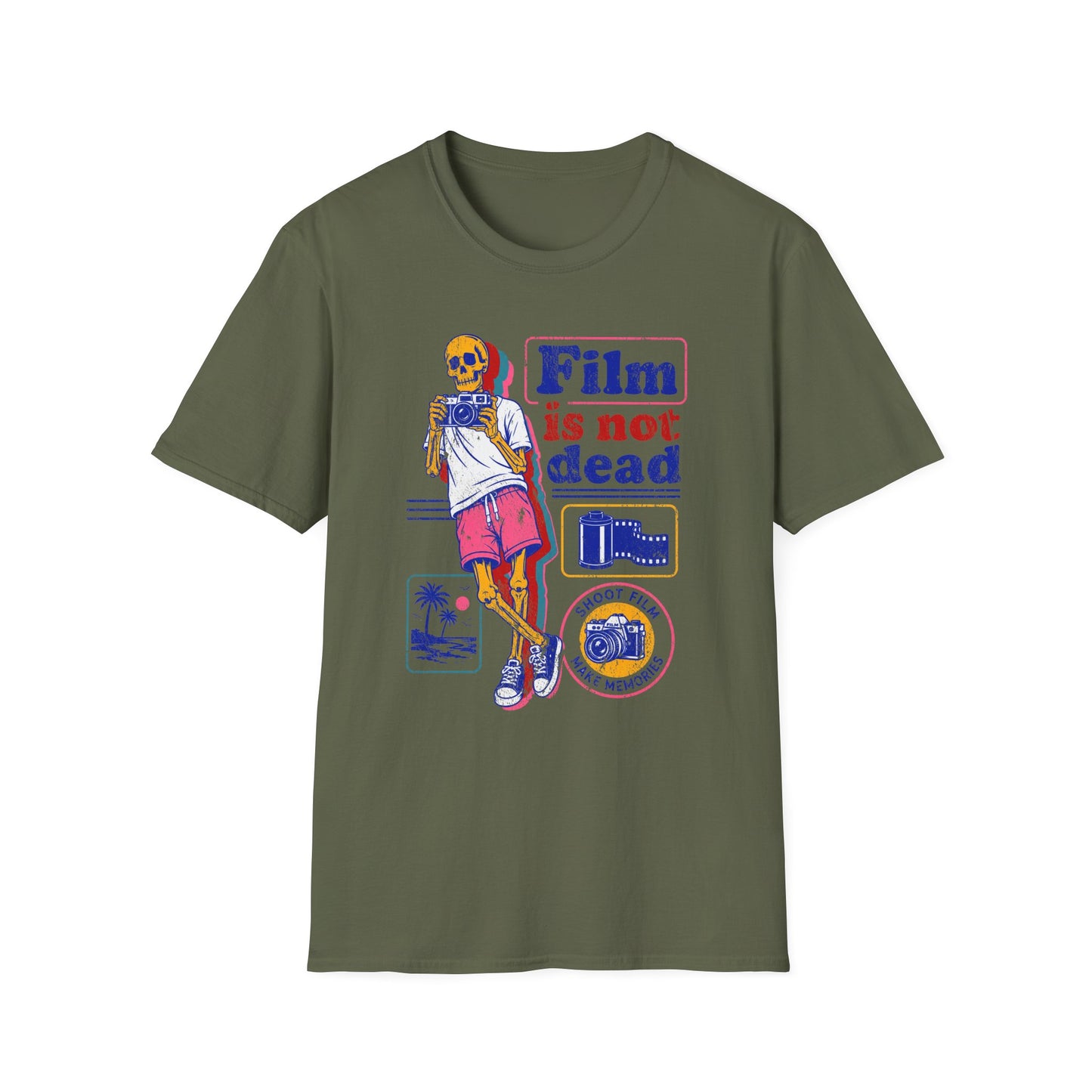 Film Is Not Dead Skeleton T-Shirt