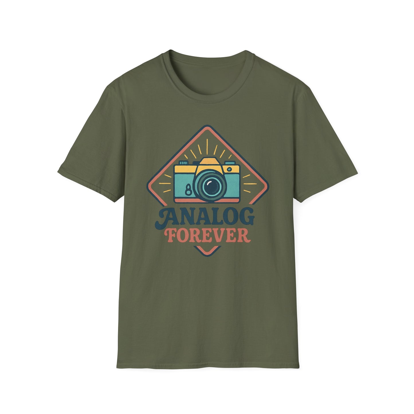 Analog Forever Camera T-Shirt