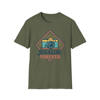 Analog Forever Camera T-Shirt