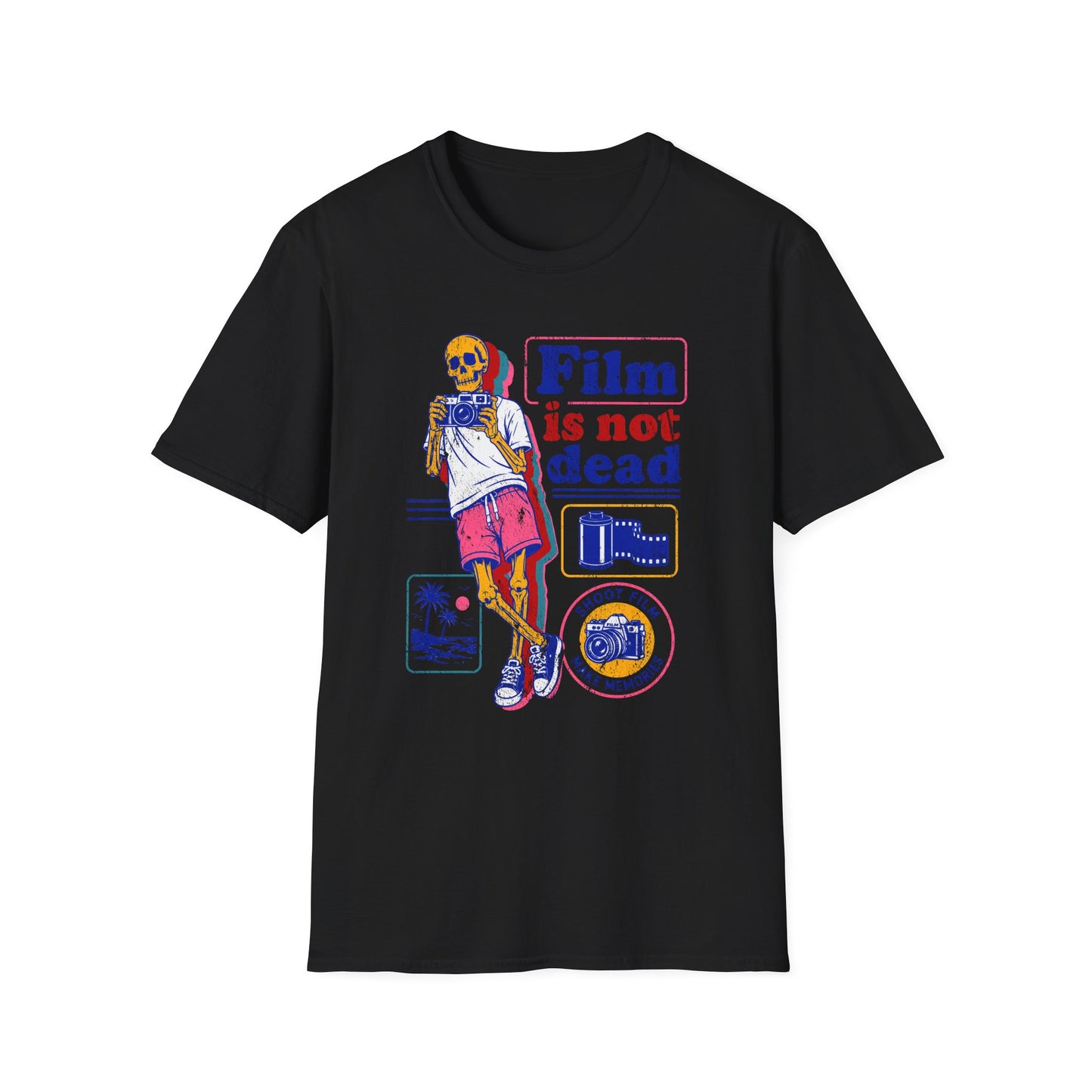 Film Is Not Dead Skeleton T-Shirt