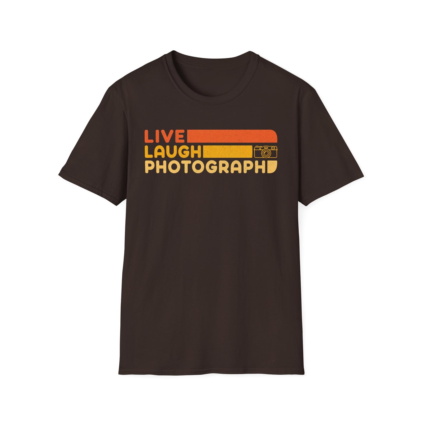 Live Laugh Photograph T-Shirt